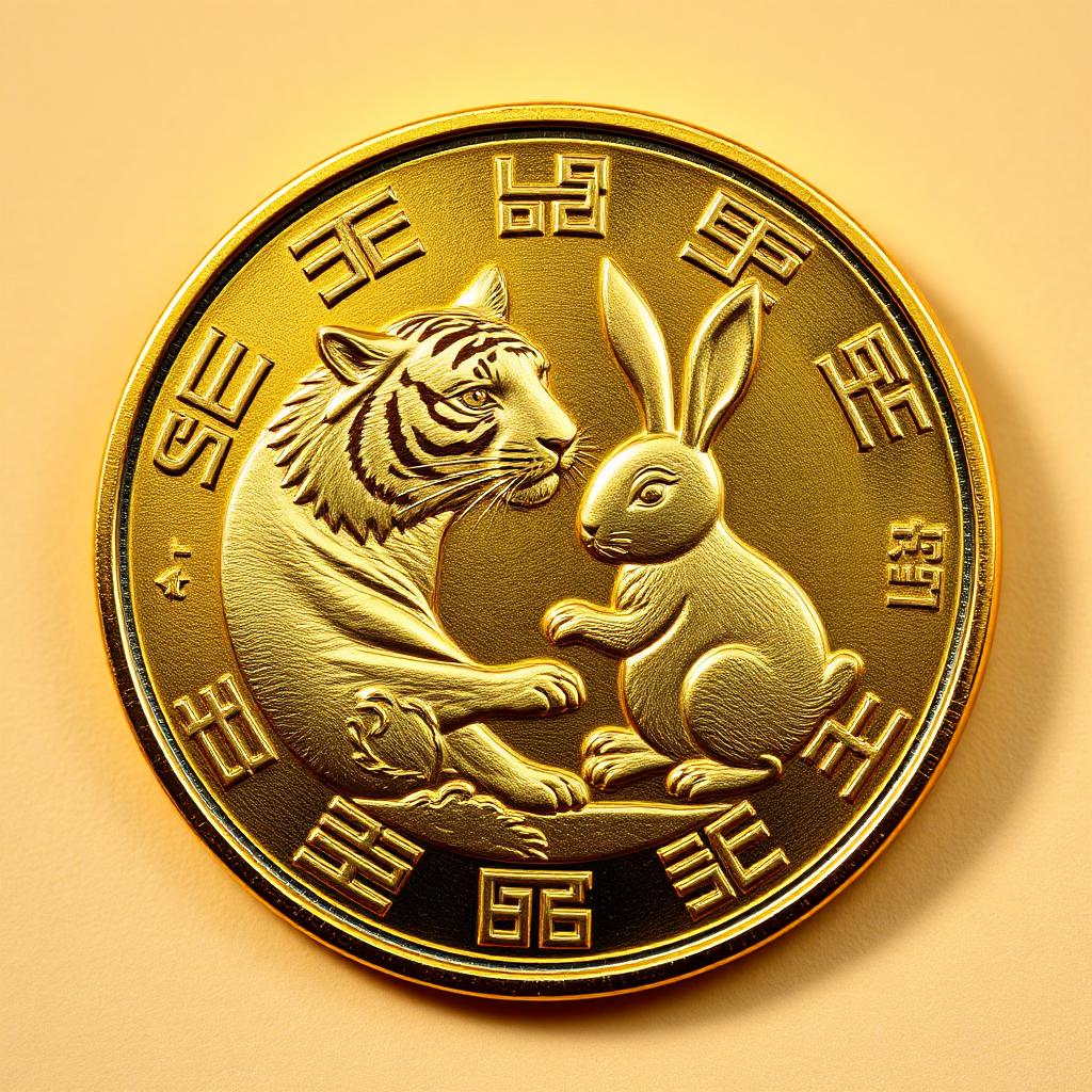 십이지 띠 골드코인 3.75g (한돈)